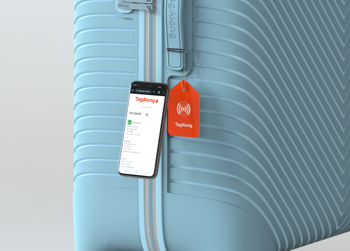 Scanning a TagAlong smart tag